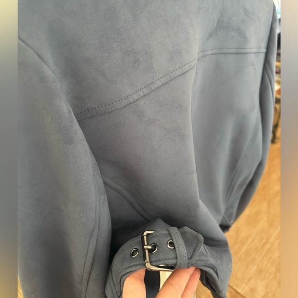 Banana Republic Vegan Suede Jacket Large - Picture 7 of 7